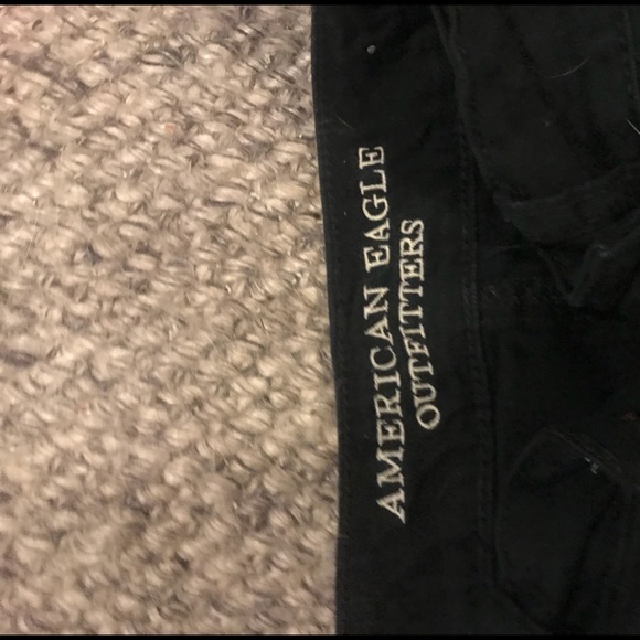 Black American Eagle Stretch Shorts - Picture 3 of 4